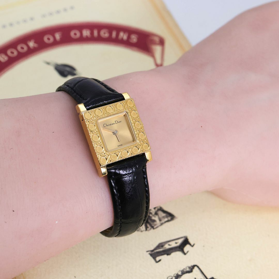 稼働 Christian Dior 腕時計 ラ パリジェンヌ 新品ベルト レディ 稼働 Christian Dior 腕時計 ラ パリジェンヌ 新品ベルト レディ
