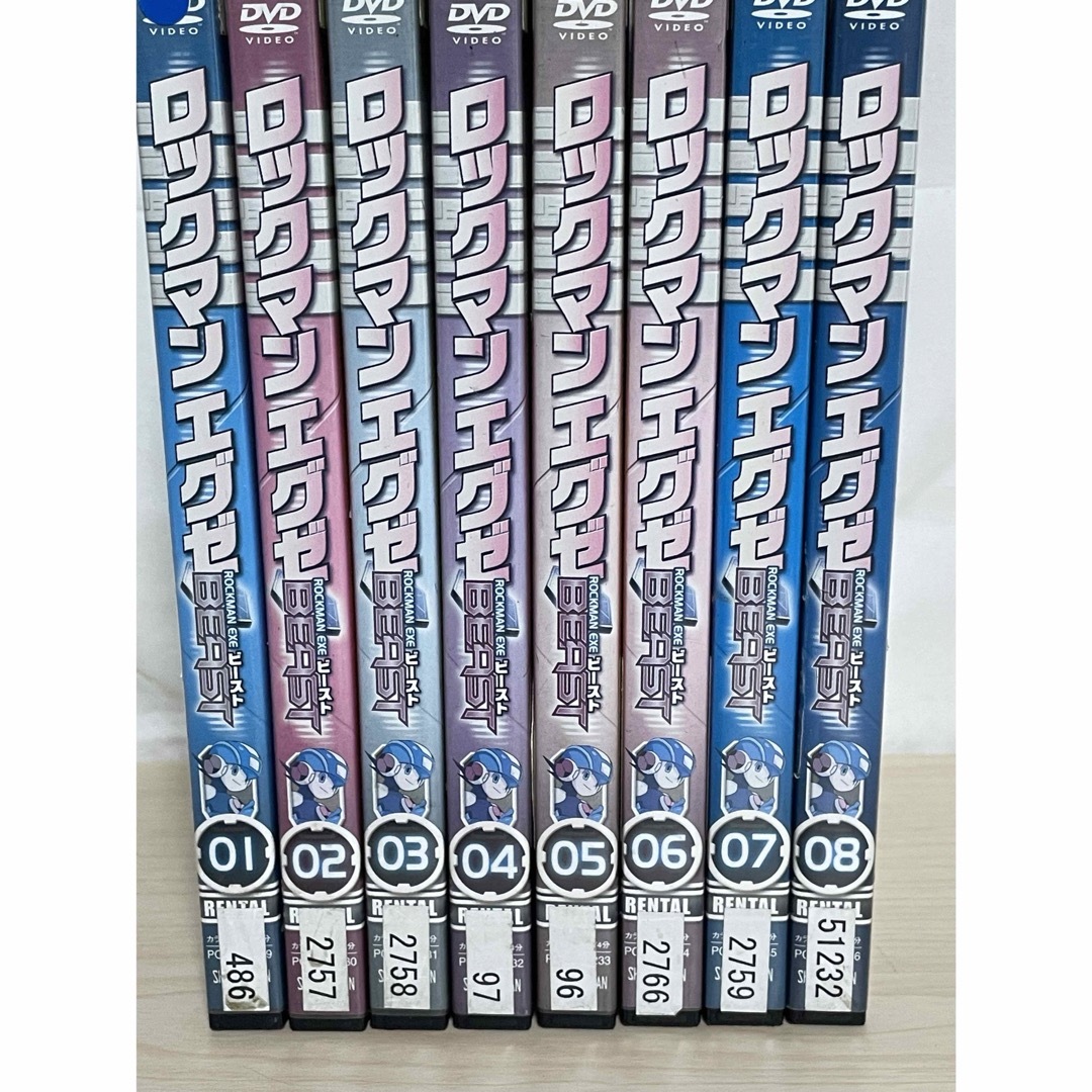 アニメ『ロックマン エグゼ BEAST ビースト』DVD 全8巻セット アニメ『ロックマン エグゼ BEAST ビースト』DVD 全8巻セット