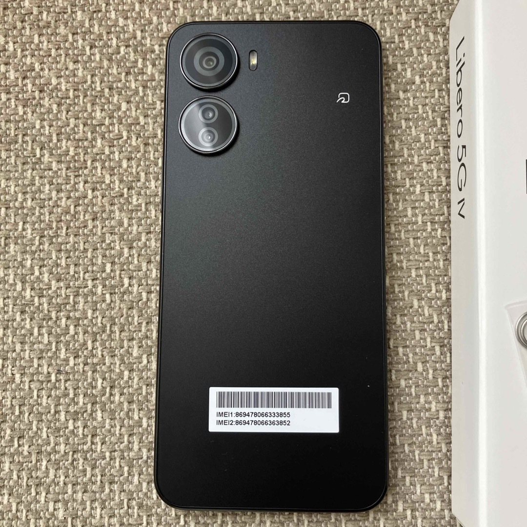 libero 5G IV ブラック ワイモバイル libero 5G IV ブラック ワイモバイル
