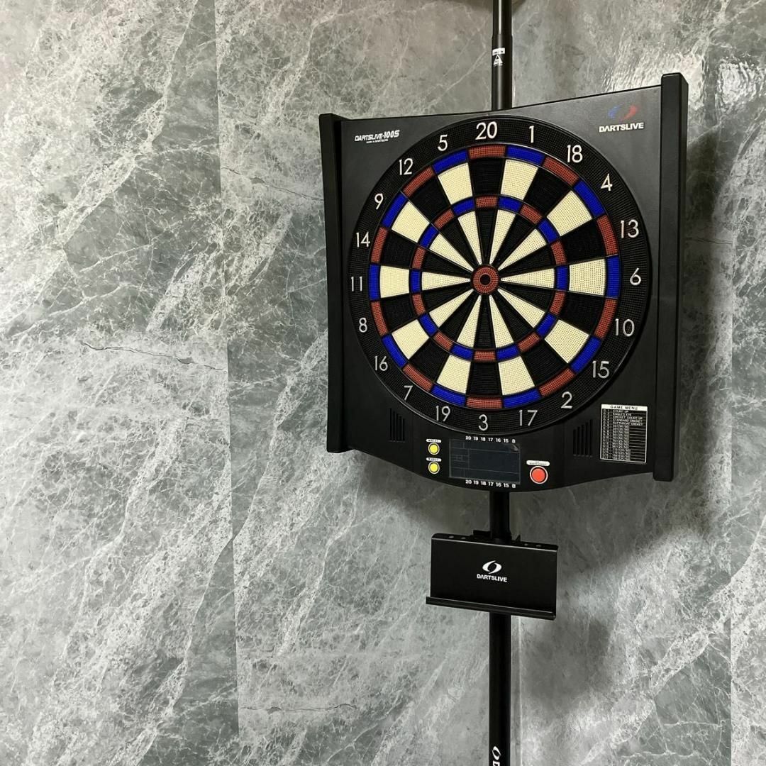 DARTSLIVE 100S ダーツライブ ダーツボード スタンド付き 通電 DARTSLIVE 100S ダーツライブ ダーツボード スタンド付き 通電