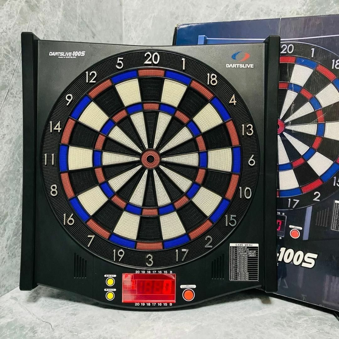 DARTSLIVE 100S ダーツライブ ダーツボード スタンド付き 通電 DARTSLIVE 100S ダーツライブ ダーツボード スタンド付き 通電