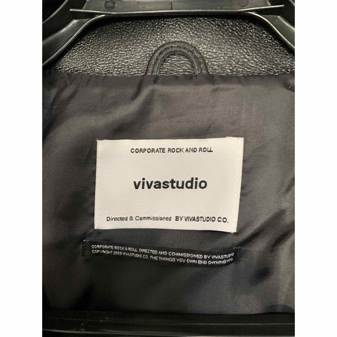 vivastudio - vivastudio ダブル レザージャケットの通販 by vivastudio - vivastudio ダブル レザージャケットの通販 by