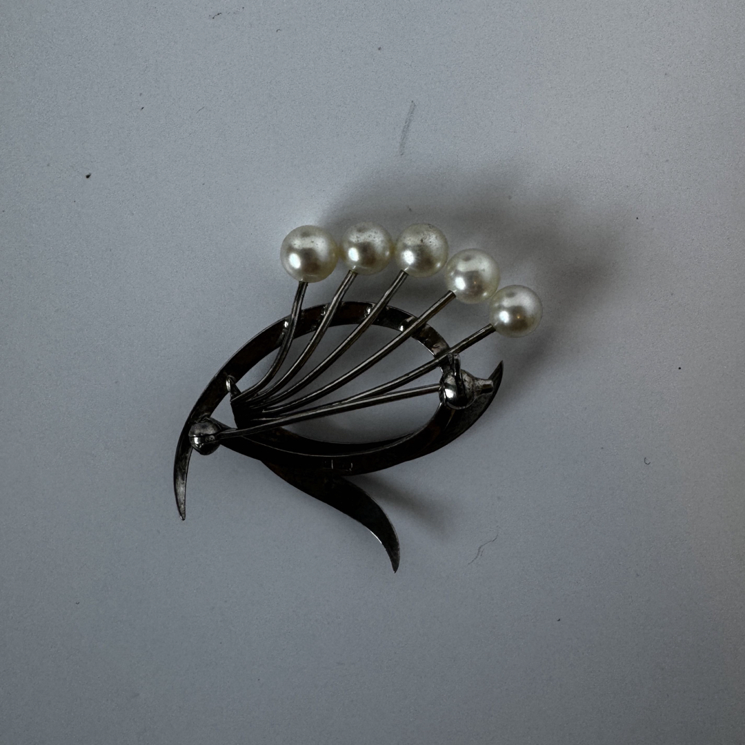 MIKIMOTO ミキモト SV パールブローチ セット MIKIMOTO ミキモト SV パールブローチ セット