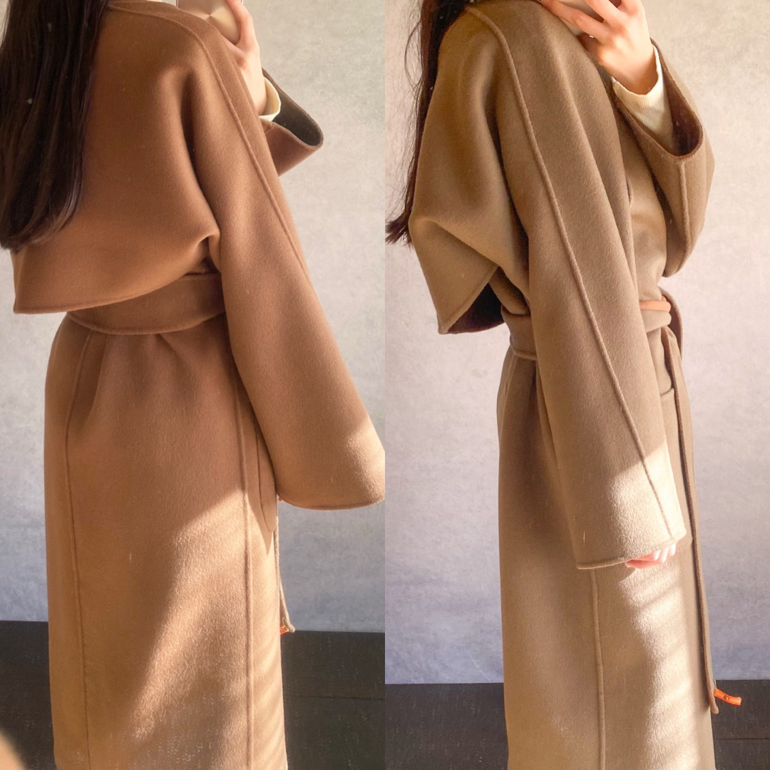 6 (ROKU) - <6(ROKU)>REVER VEST×BOLERO COAT/コート の通販 6 (ROKU) - <6(ROKU)>REVER VEST×BOLERO COAT/コート の通販
