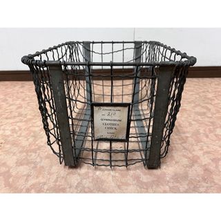 U.S ビンテージ カゴ インダスト(リビング収納)