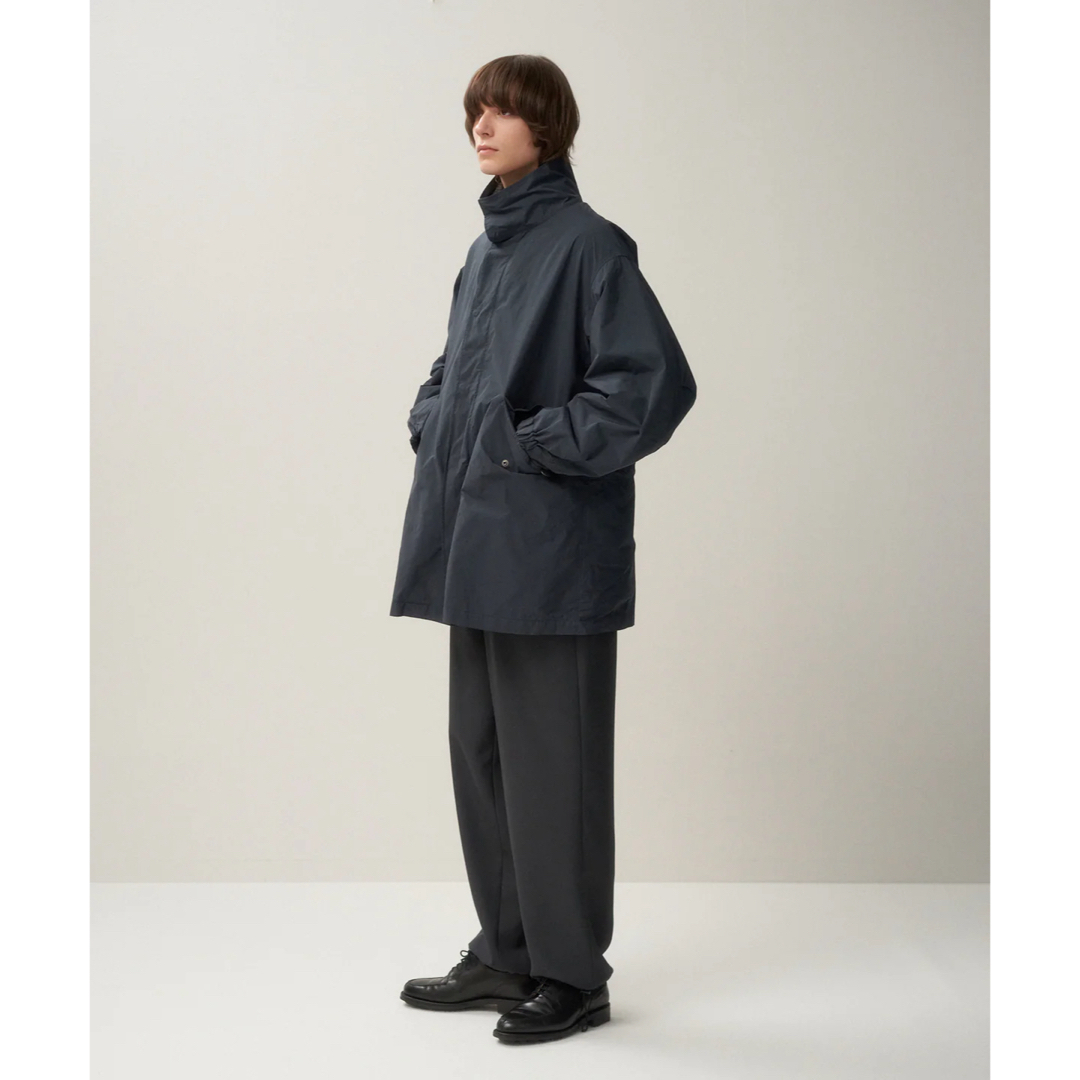 ATON 21AW AIR VENTILE | SHORT MODS COAT