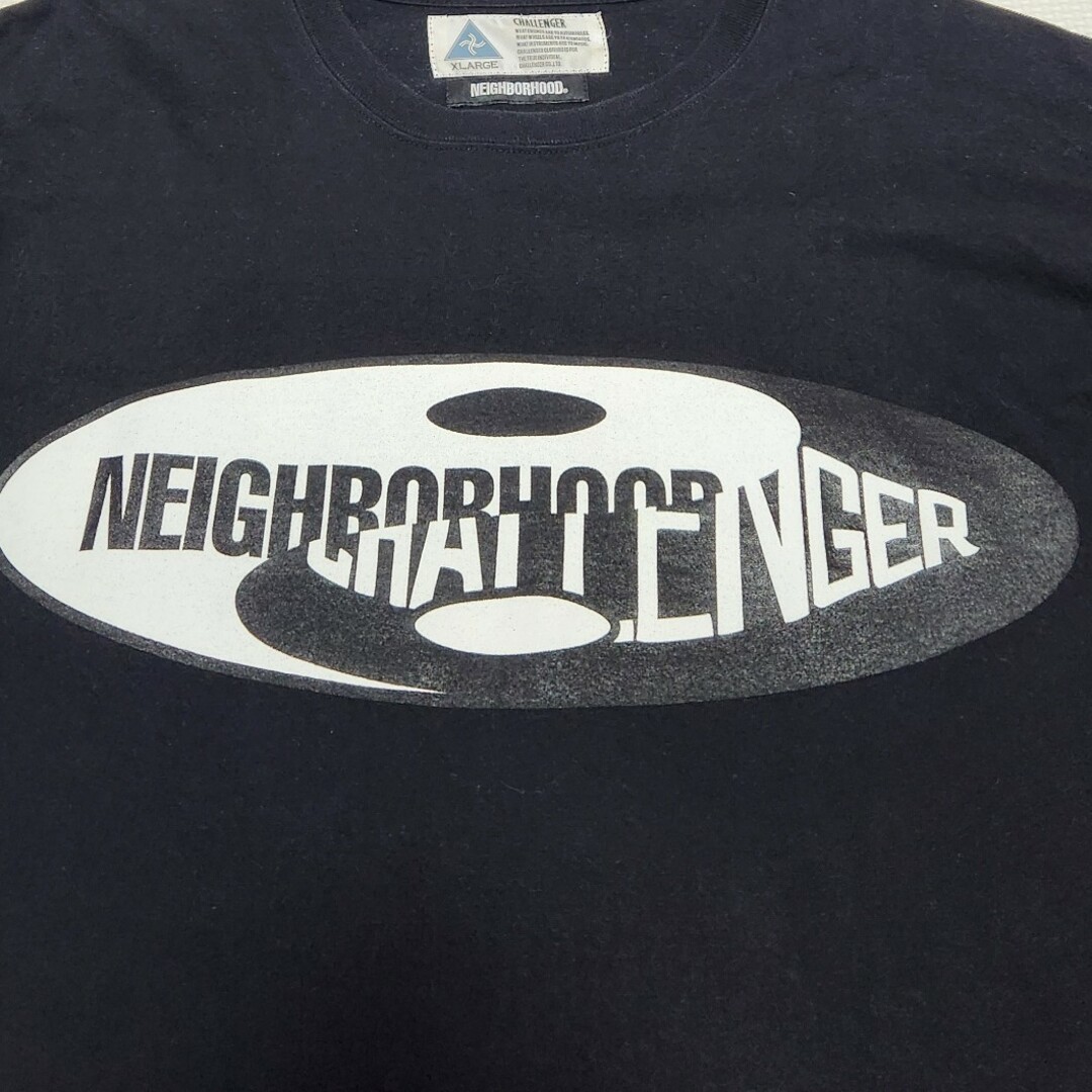 ネイバーフッド×チャレンジャー ロゴプリント 長袖Tシャツ ネイバーフッド×チャレンジャー ロゴプリント 長袖Tシャツ