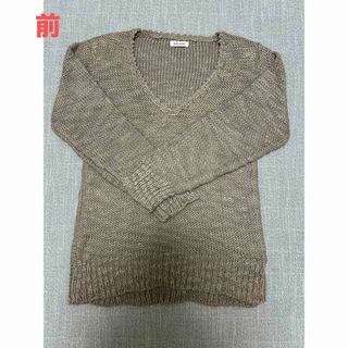 🤎Vネックニット🧶セーター🤎(ニット/セーター)