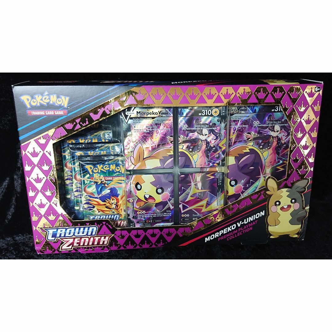 新品】海外公式ポケモンカードCrown Zenith モルペコ V-UNION 新品】海外公式ポケモンカードCrown Zenith モルペコ V-UNION