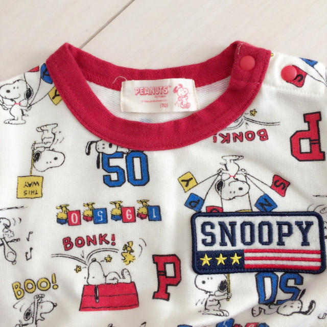 SNOOPY(スヌーピー)の専用ページ キッズ/ベビー/マタニティのベビー服(~85cm)(ロンパース)の商品写真