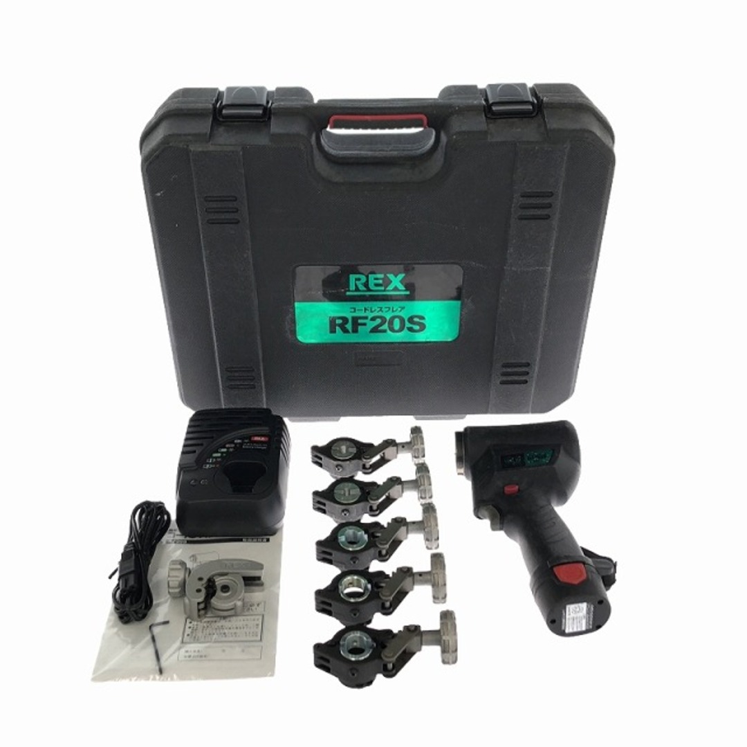 ☆中古品☆ REX レッキスコードレスフレア RF20S バッテリー1個 ☆中古品☆ REX レッキスコードレスフレア RF20S バッテリー1個