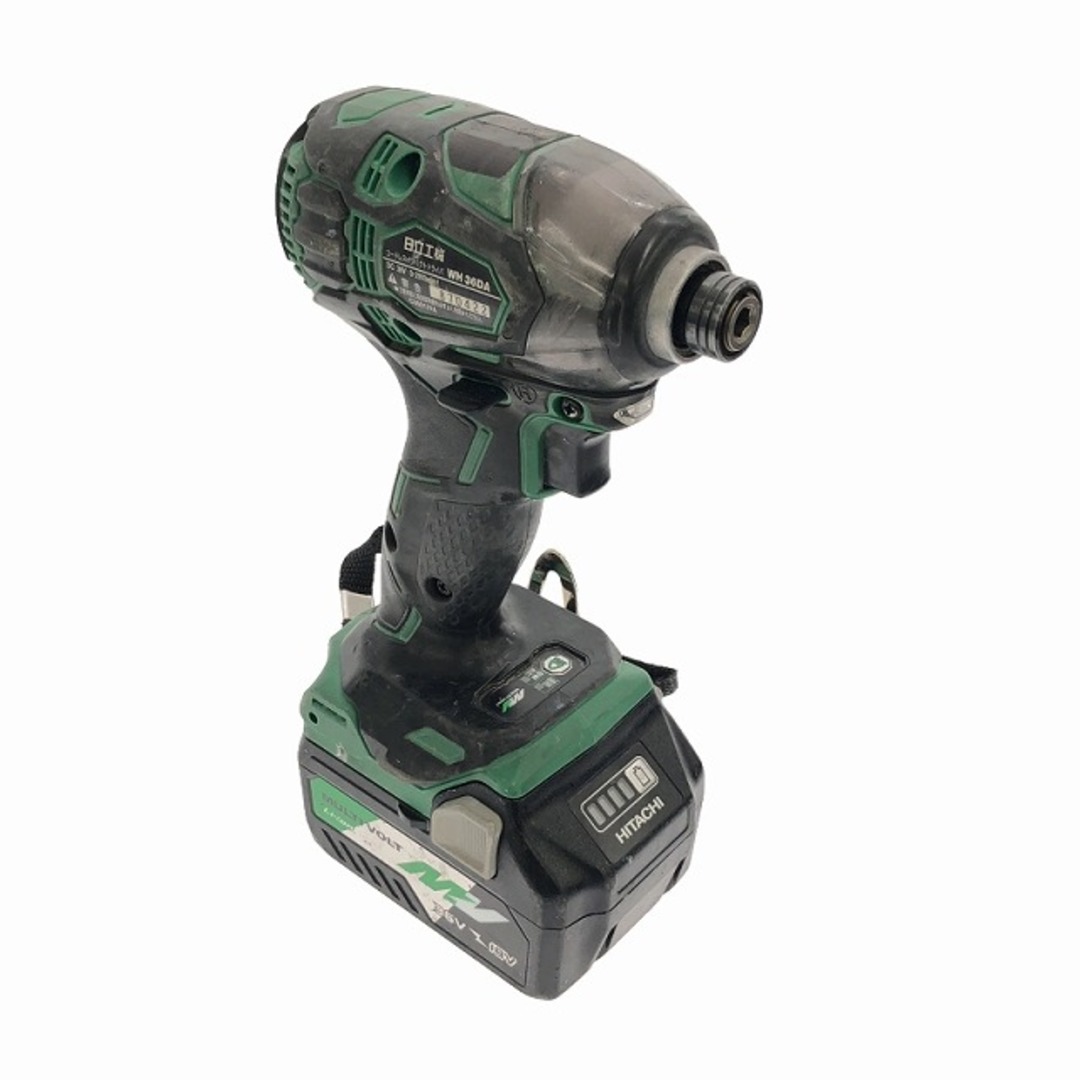 日立 - ☆中古品☆HITACHI 日立工機 36V コードレスインパクト 日立 - ☆中古品☆HITACHI 日立工機 36V コードレスインパクト