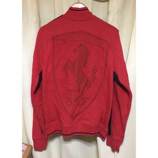 プーマ(PUMA)の激シブ レア フェラーリ Ferrari トラックジャケット ジャージ　Ｌ　(スウェット)