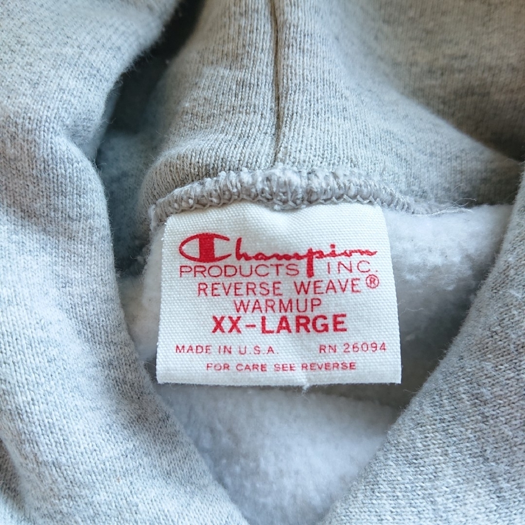貴重なXXL】チャンピオンリバースウィーブスウェットパーカー/赤 貴重なXXL】チャンピオンリバースウィーブスウェットパーカー/赤