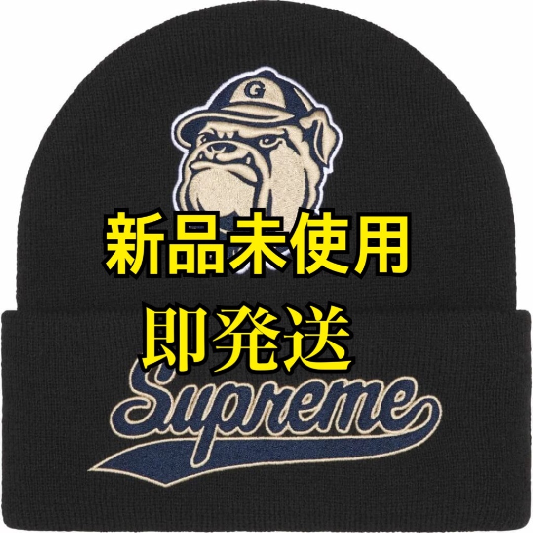 Supreme x Mitchell & Ness NCAA Beanie 黒 Supreme Mitchell & Ness NCAA Beanie Black - FW24 - US