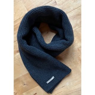 ARTS&SCIENCE - 美品　arts&science Rib knit カシミヤ マフラー