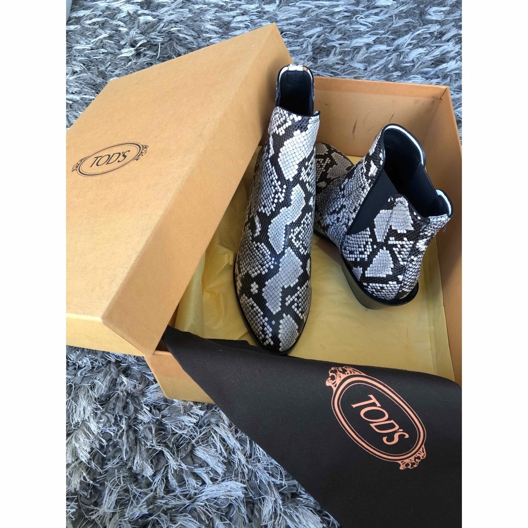 TOD'S - 再値下 TOD'S トッズ ブーツ ジャンヴィトロッシ TOD'S - 再値下 TOD'S トッズ ブーツ ジャンヴィトロッシ