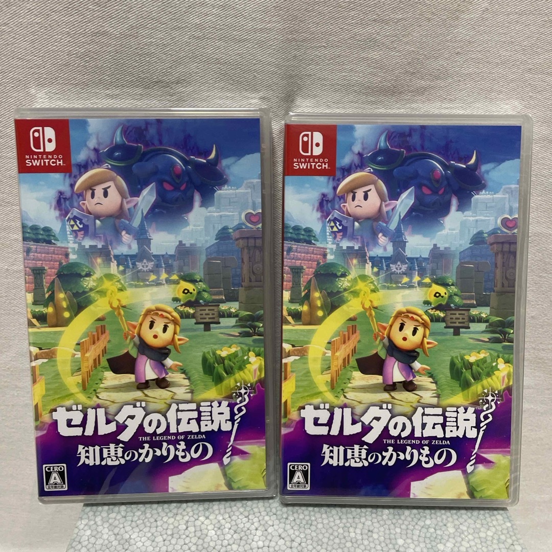 2本 ゼルダの伝説 知恵のかりもの Nintendo Switch 2本 ゼルダの伝説 知恵のかりもの Nintendo Switch