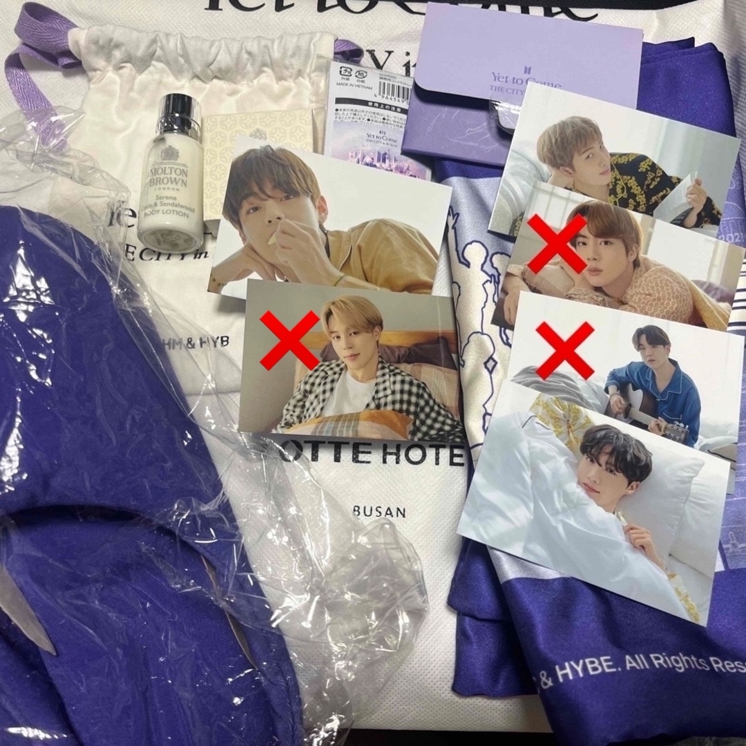 BTS yet to come in釜山 ホテル特典 フォトカード ポストカード BTS yet to come in釜山 ホテル特典 フォトカード ポストカード
