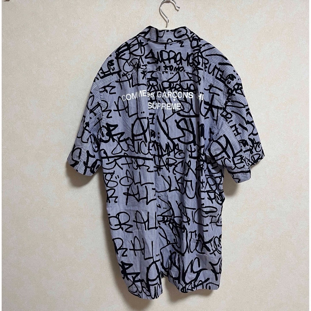 COMME des GARCONS - SUPREME x COMME des GARCONS zipシャツの COMME des GARCONS - SUPREME x COMME des GARCONS zipシャツの