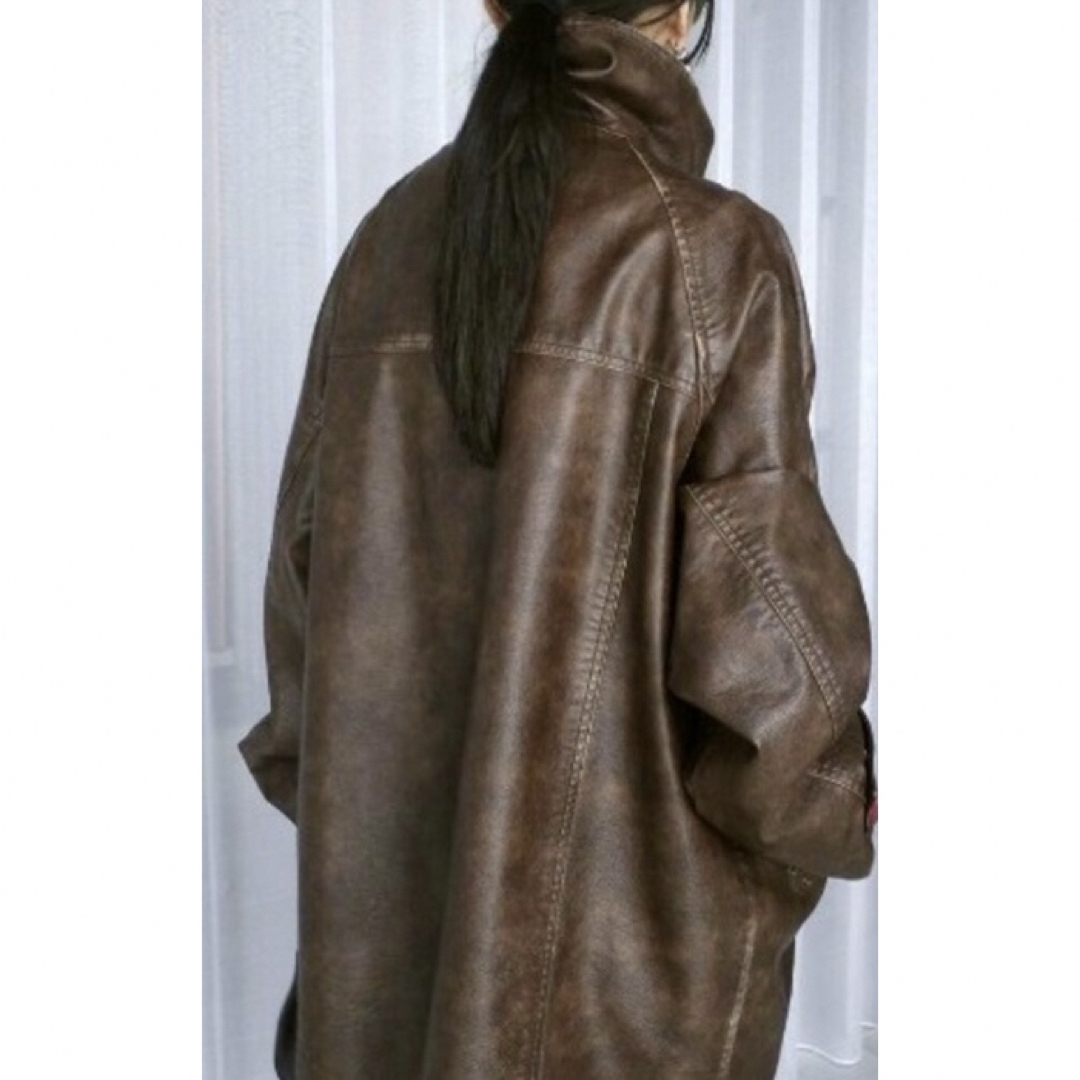 Ameri VINTAGE - USED LIKE SYNTHETIC LEATHER JACKETの通販 by Ameri VINTAGE - USED LIKE SYNTHETIC LEATHER JACKETの通販 by