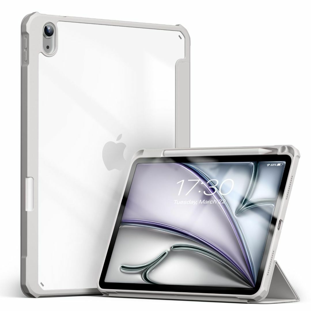 色:グレー】Aoub iPad Air 11インチ ケース M2 2024 iの通販 by 色:グレー】Aoub iPad Air 11インチ ケース M2 2024 iの通販 by