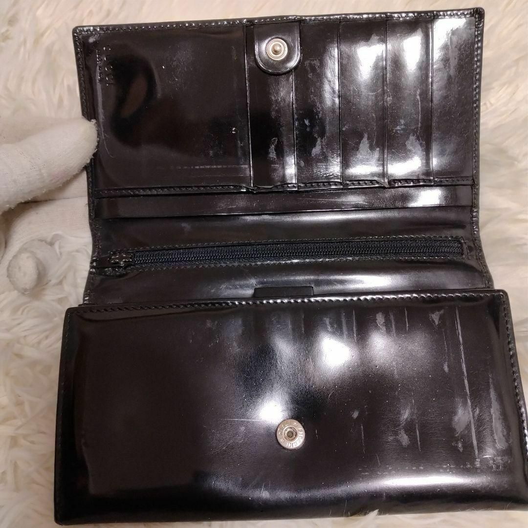GUCCI - GUCCI エナメル 長財布 Gマーク ブラックの通販 by GUCCI - GUCCI エナメル 長財布 Gマーク ブラックの通販 by