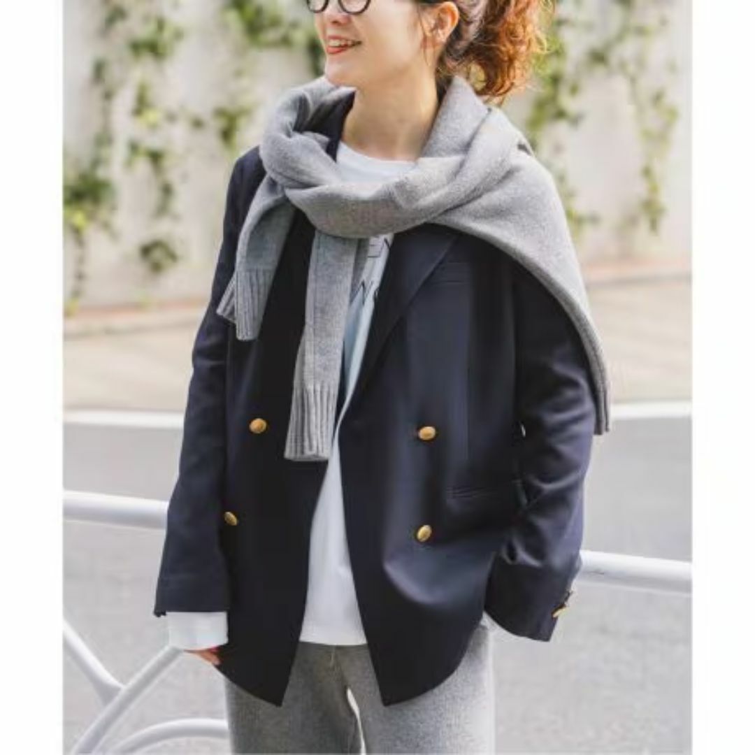 Spick & Span - 新品 Spick & Span ミルドクロスピークドラペル Spick & Span - 新品 Spick & Span ミルドクロスピークドラペル