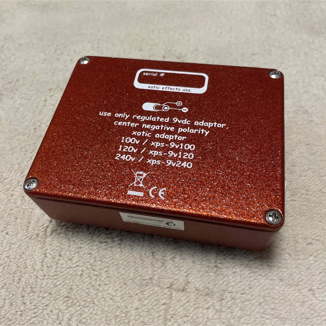 XOTIC BB+ Plus ギター プリアンプ オーバードライブ ブースター XOTIC BB+ Plus ギター プリアンプ オーバードライブ ブースター