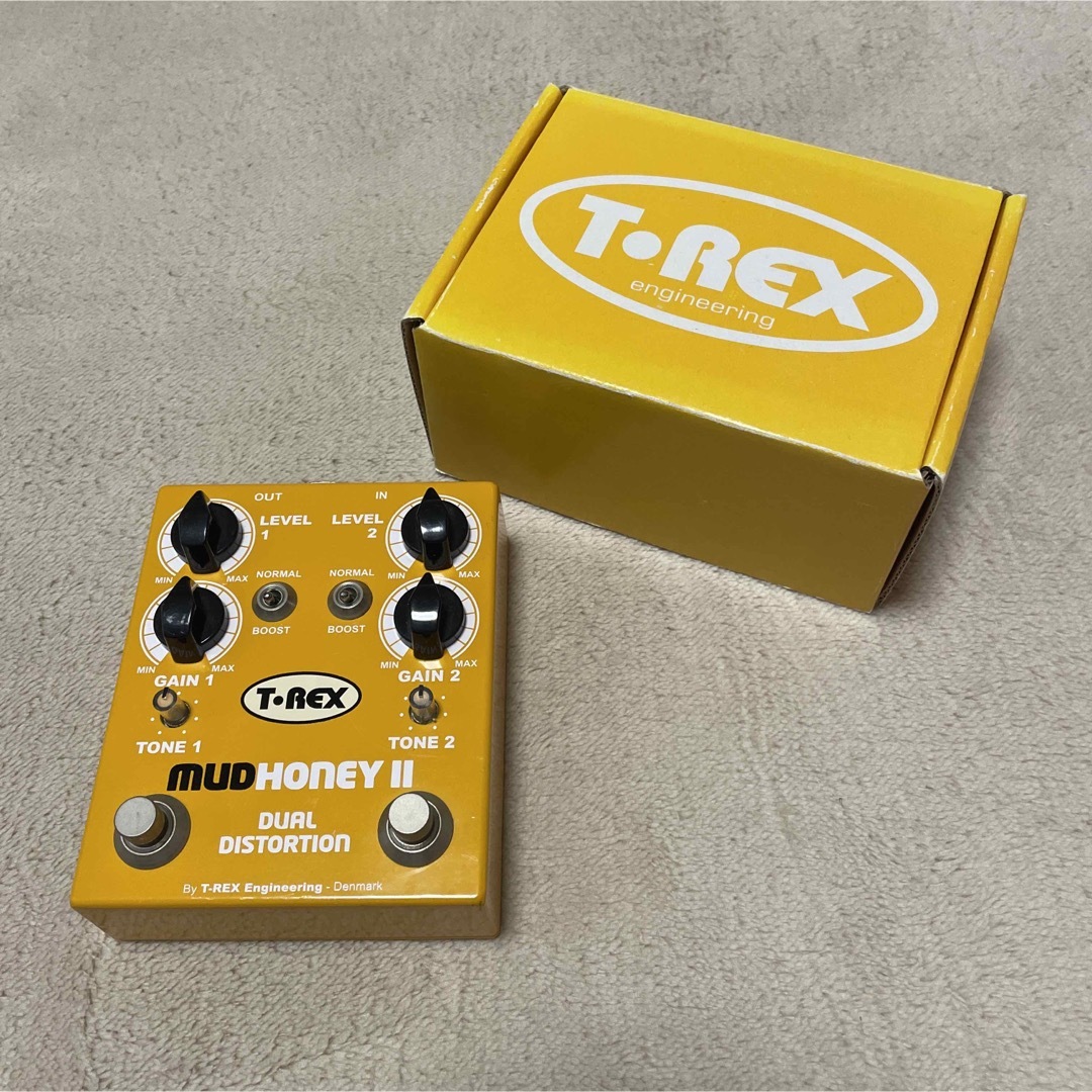 T-Rex Mudhoney II ファズ ブースター 歪みペダル エフェクター T-Rex Mudhoney II ファズ ブースター 歪みペダル エフェクター