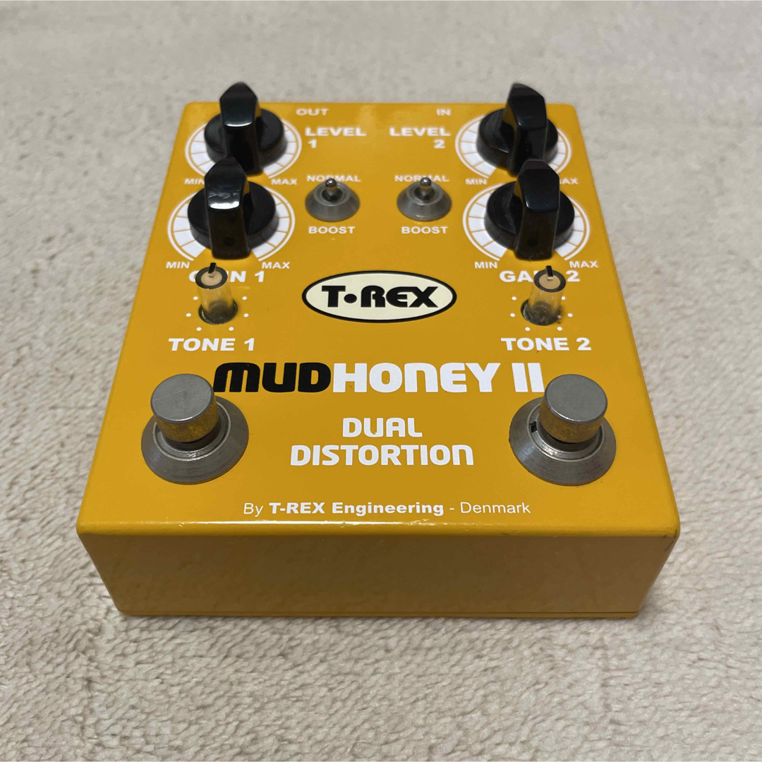 T-Rex Mudhoney II ファズ ブースター 歪みペダル エフェクター T-Rex Mudhoney II ファズ ブースター 歪みペダル エフェクター