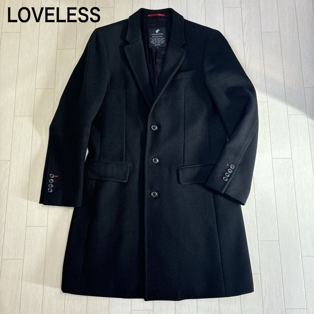 ラブレス loveless レディース 羊毛 チェスターコート 36 端的 S ラブレス loveless レディース 羊毛 チェスターコート 36 端的 S