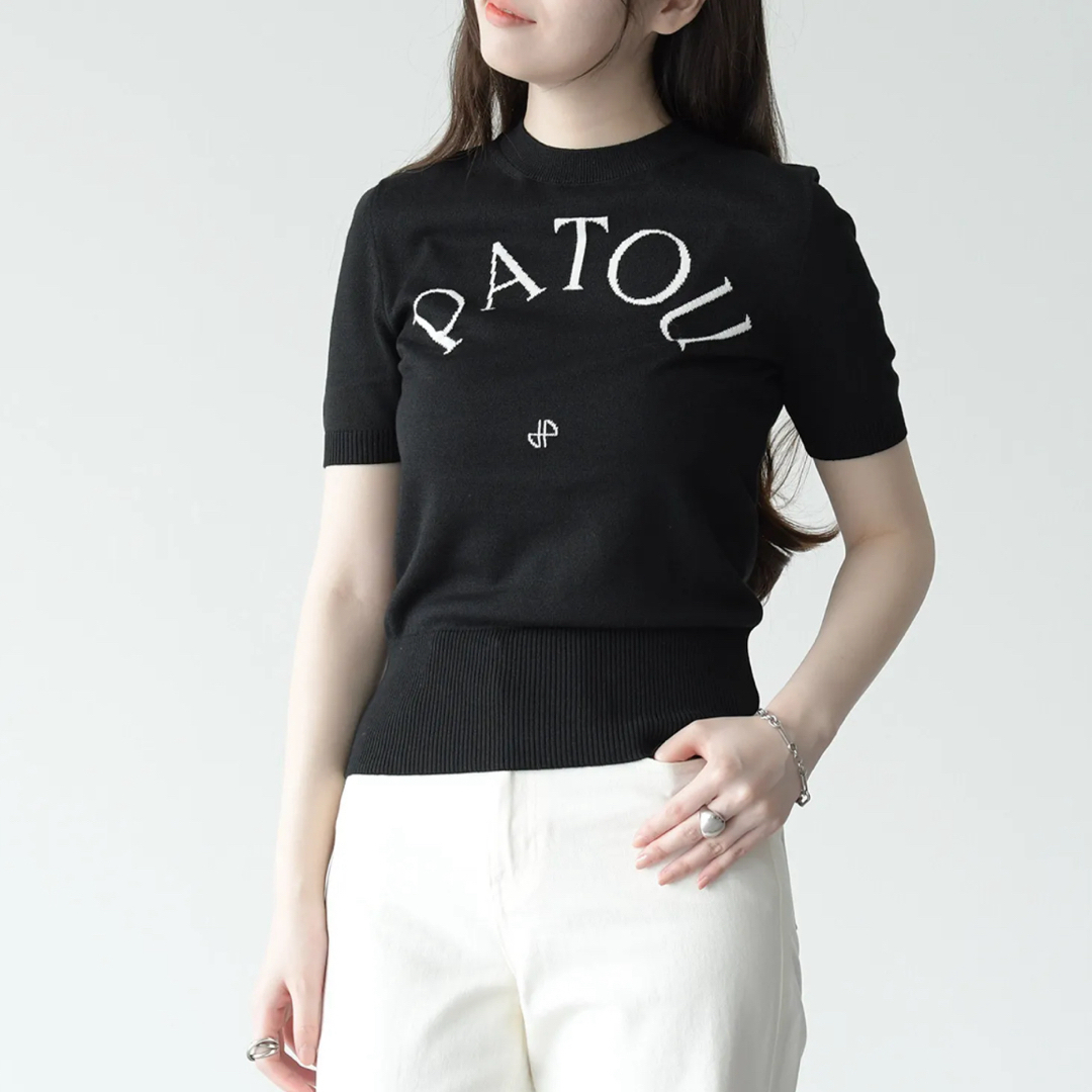 PATOU 】パトゥ ジャガードニットトップス PATOU 】パトゥ ジャガードニットトップス