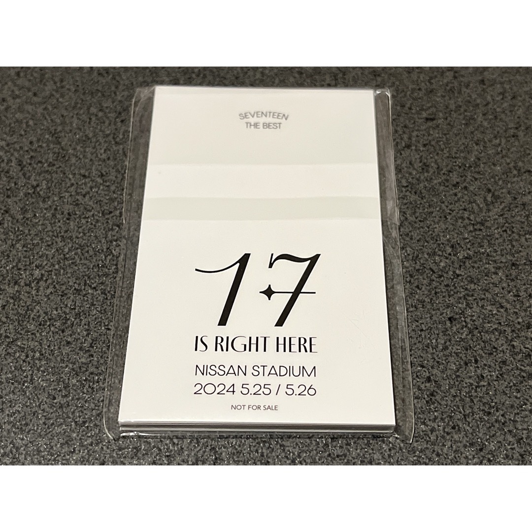 SEVENTEEN トレカ 日産スタジアム 日付け入り 未開封 13枚 ユニバ SEVENTEEN トレカ 日産スタジアム 日付け入り 未開封 13枚 ユニバ