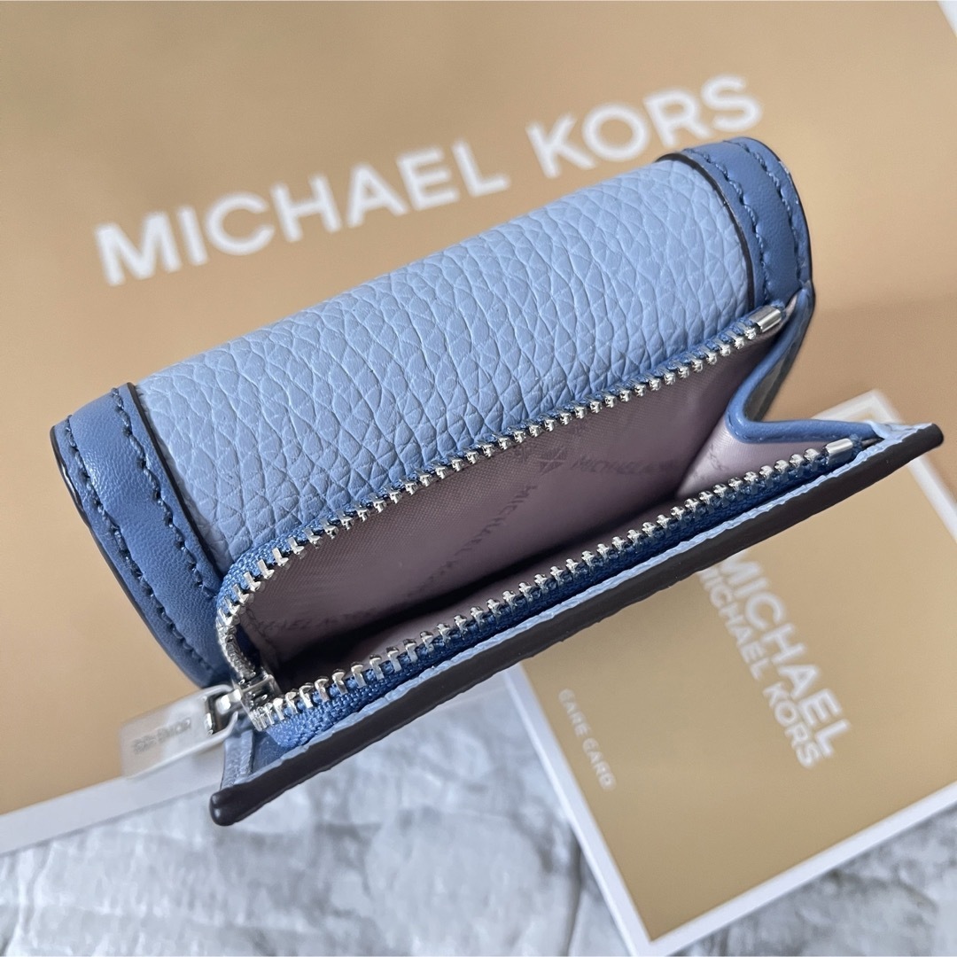 MICHAEL KORS - マイケルコース☆新品☆レザー 三つ折り財布 MICHAEL KORS - マイケルコース☆新品☆レザー 三つ折り財布