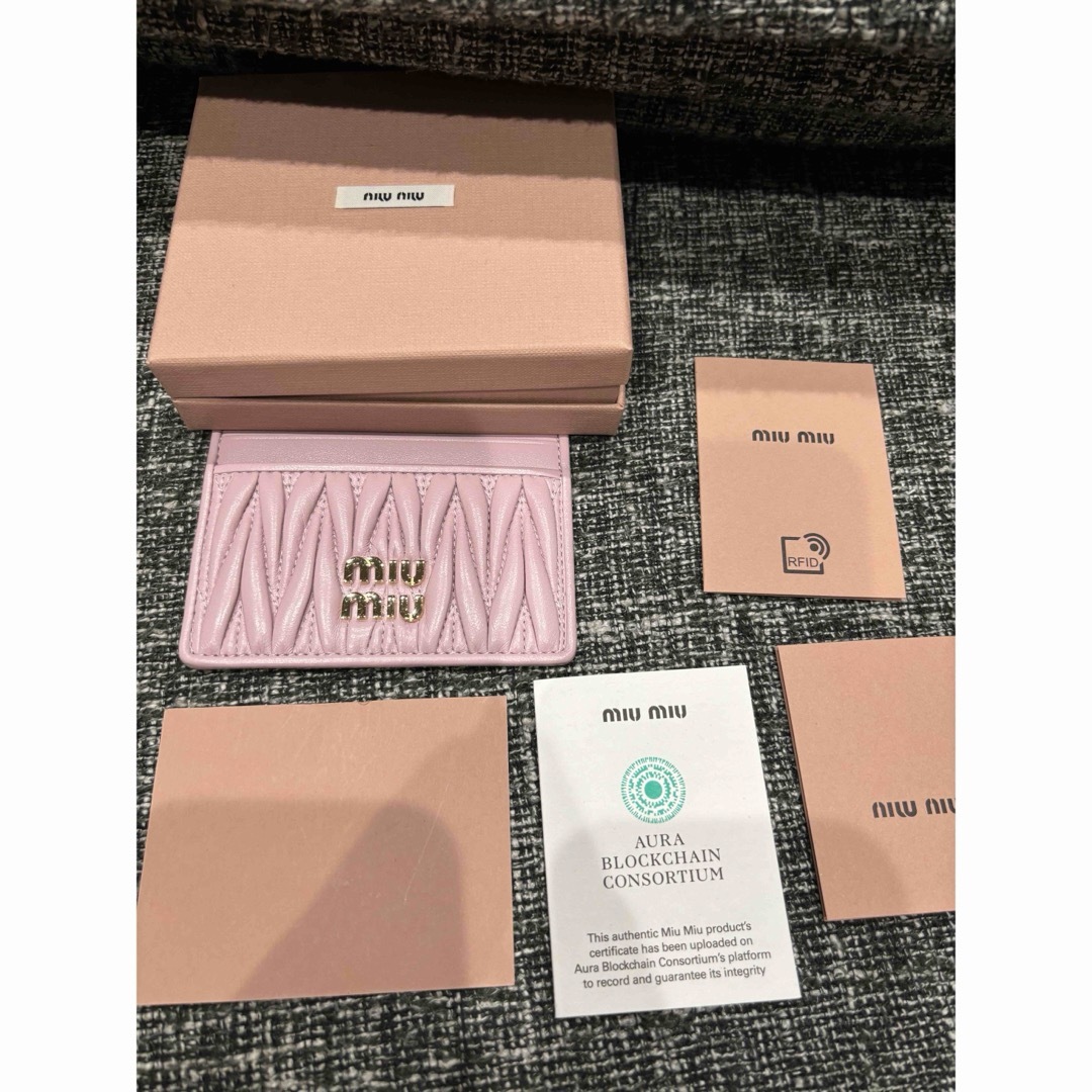 miumiuカードケース♡ miumiuカードケース♡