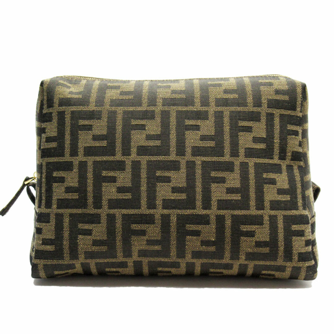 フェンディ FENDI ポーチ ズッカ キャンバス ブラウン フェンディ FENDI ポーチ ズッカ キャンバス ブラウン