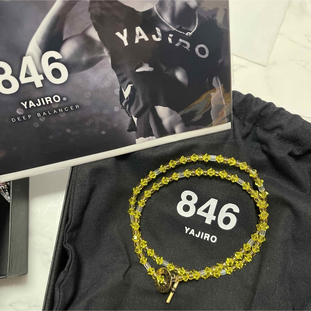 846 YAJIRO ネックレス イエロー 846 YAJIRO ネックレス イエロー