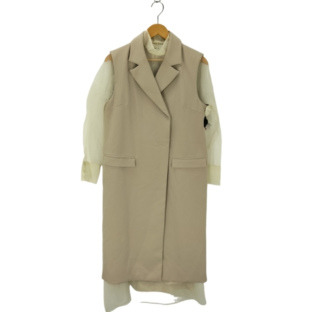 Ameri VINTAGE - AMERI(アメリ) LONG VEST SET SHEER DRESSの Ameri VINTAGE - AMERI(アメリ) LONG VEST SET SHEER DRESSの