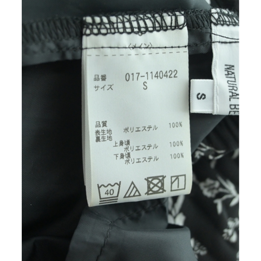 NATURAL BEAUTY BASIC - NATURAL BEAUTY BASIC ワンピース S 黒x NATURAL BEAUTY BASIC - NATURAL BEAUTY BASIC ワンピース S 黒x