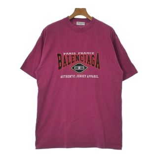 BALENCIAGA(Tシャツ/カットソー(半袖/袖なし) ・ パープル/紫色 BALENCIAGA(Tシャツ/カットソー(半袖/袖なし) ・ パープル/紫色