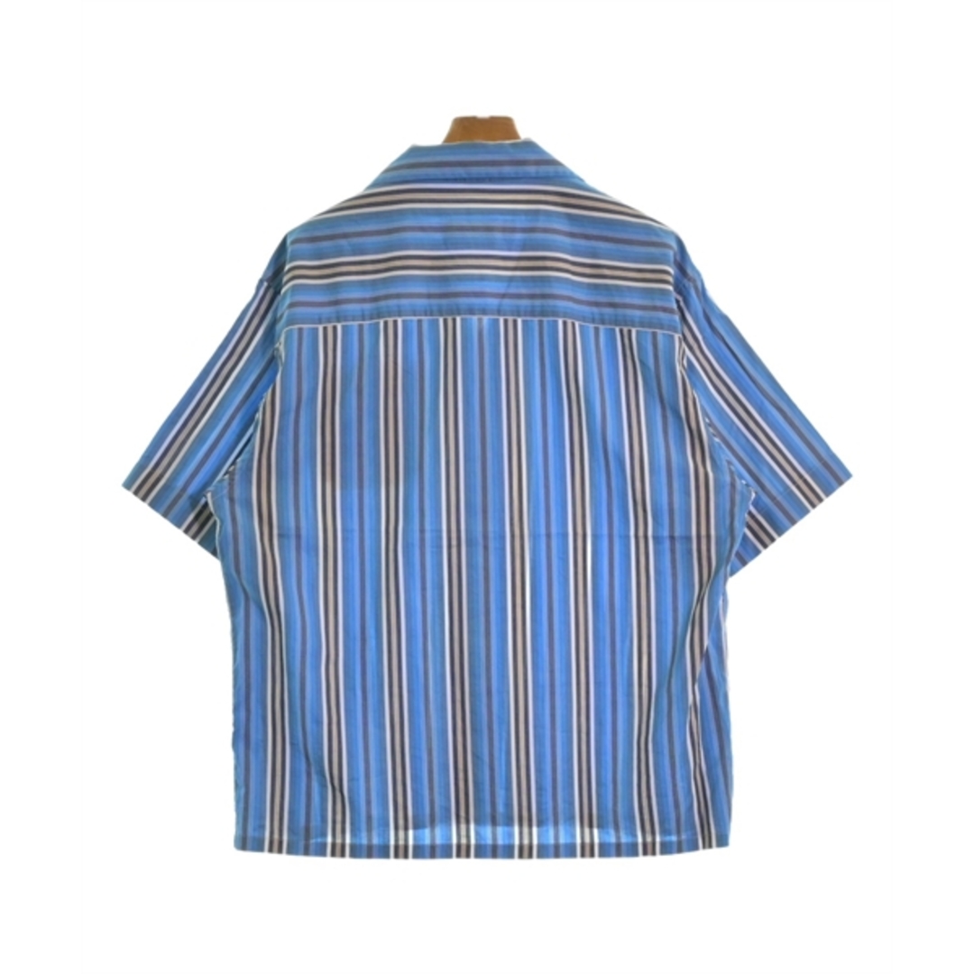 MARNI - MARNI カジュアルシャツ 48(L位) 青x白xベージュ等 MARNI - MARNI カジュアルシャツ 48(L位) 青x白xベージュ等