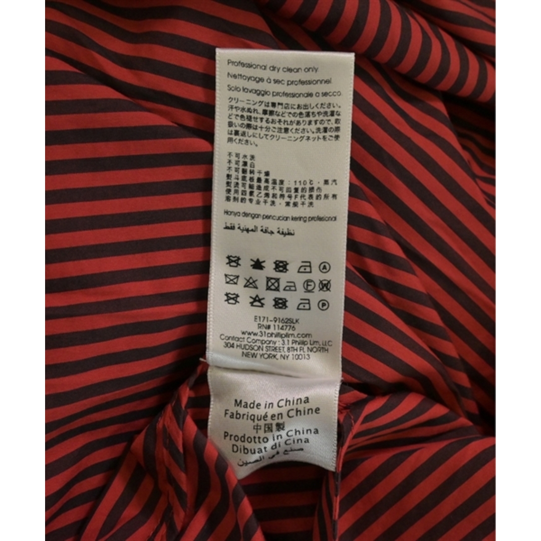 3.1 Phillip Lim - 3.1 Phillip Lim ワンピース 2(M位) 赤x黒 3.1 Phillip Lim - 3.1 Phillip Lim ワンピース 2(M位) 赤x黒