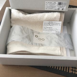 オーガニックパイルタオル新品未使用ハンドタオル日本製(タオル/バス用品)