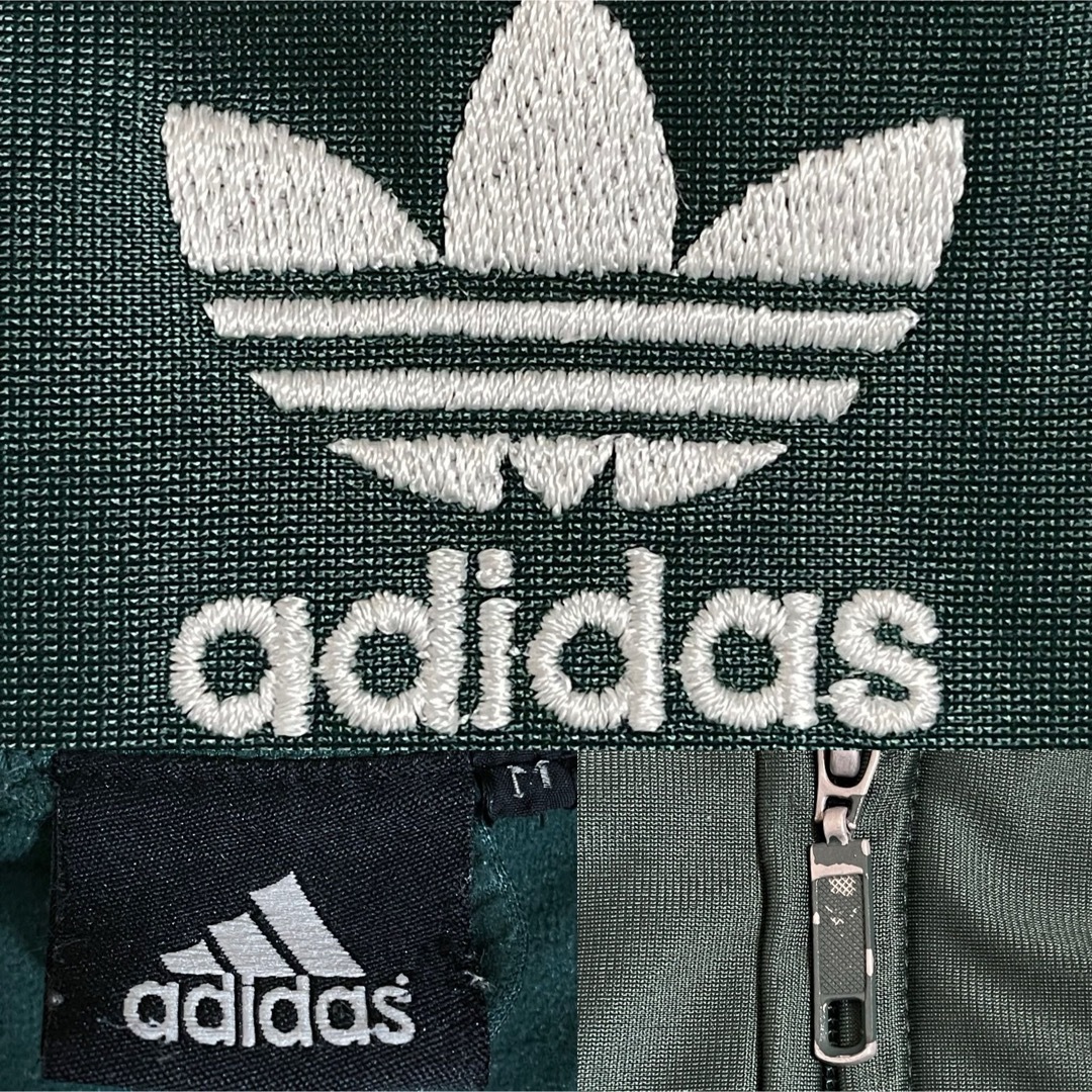 adidas - M90s】アディダス刺繍トラックジャケット古着ジャージ adidas - M90s】アディダス刺繍トラックジャケット古着ジャージ