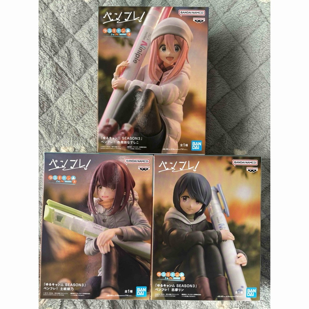 ゆるキャン△ 6品＊ 各務原なでしこ 志摩リン 土岐綾乃　ペンフレ ゆるキャン△ 6品＊ 各務原なでしこ 志摩リン 土岐綾乃 ペンフレ