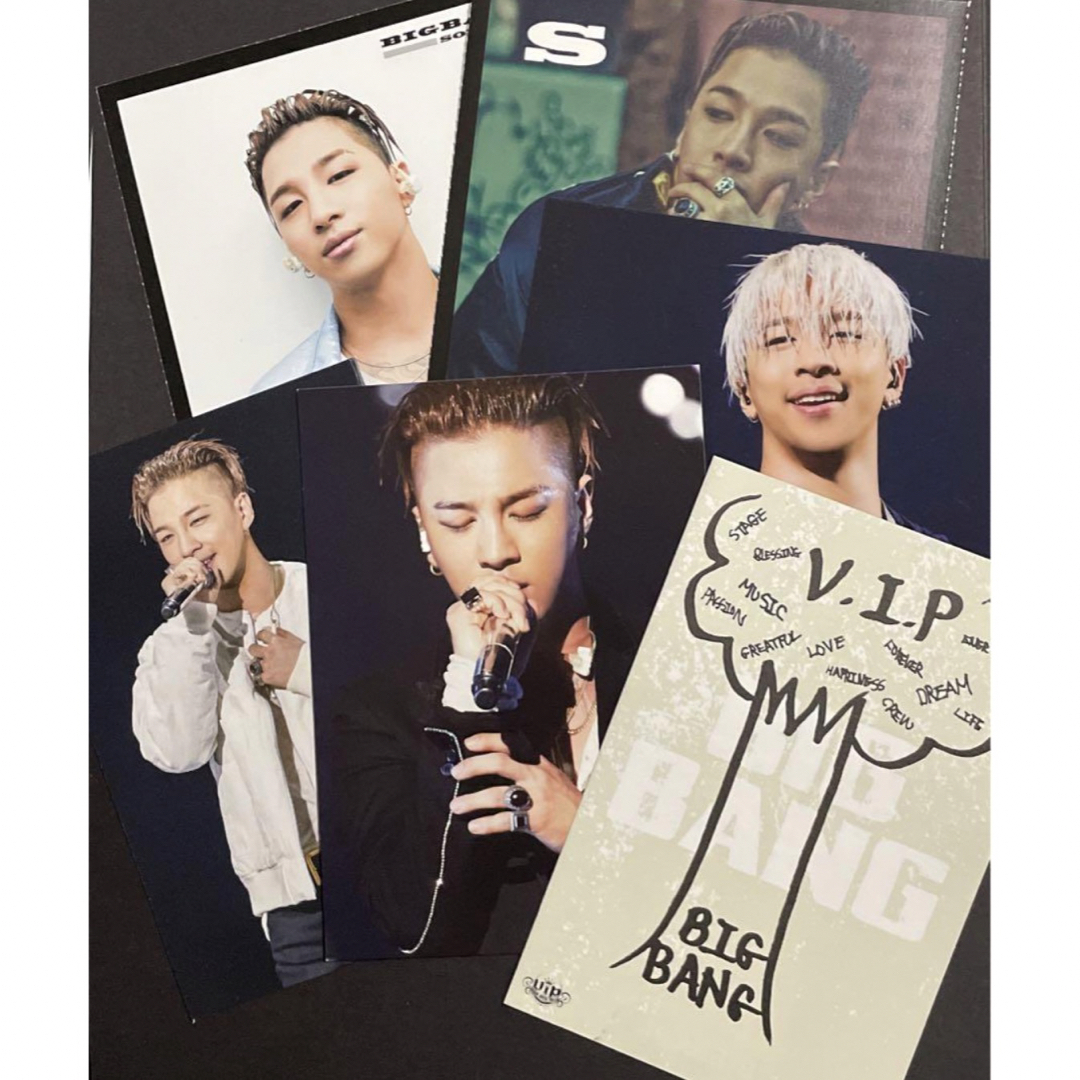 BIGBANG - BIGBANG SOL TAEYANG ポストカード ファンクラブ BIGBANG - BIGBANG SOL TAEYANG ポストカード ファンクラブ