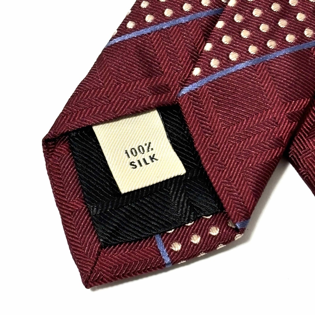 BURBERRY - 極美品✨ バーバリー ネクタイ 光沢 ストライプ BURBERRY - 極美品✨ バーバリー ネクタイ 光沢 ストライプ