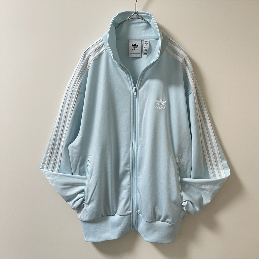 adidas - M】アディダス刺繍トラックジャケット古着ジャージ adidas - M】アディダス刺繍トラックジャケット古着ジャージ