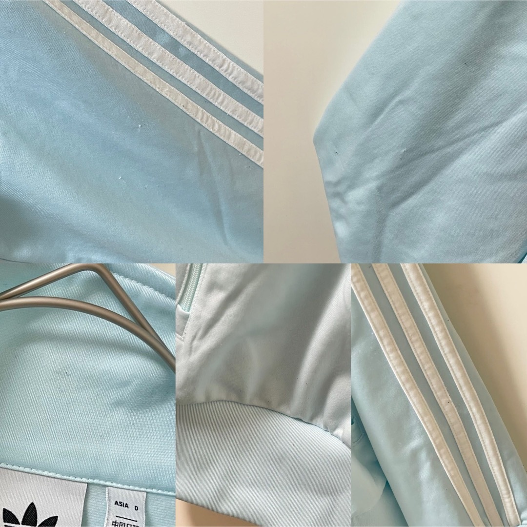 adidas - M】アディダス刺繍トラックジャケット古着ジャージ adidas - M】アディダス刺繍トラックジャケット古着ジャージ
